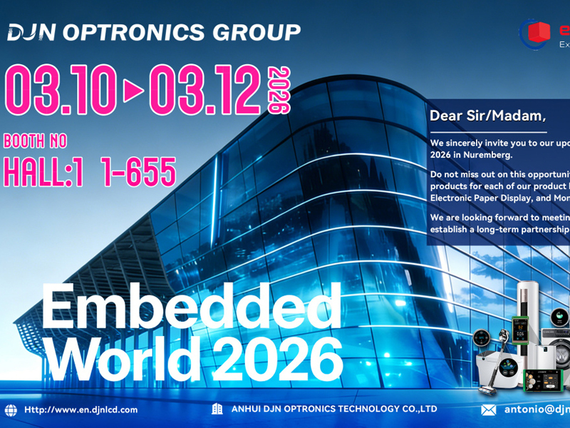 DJN akan menghadiri Embedded World 2026 dari tanggal 10 hingga 12 Maret. Nantikan informasi selanjutnya!