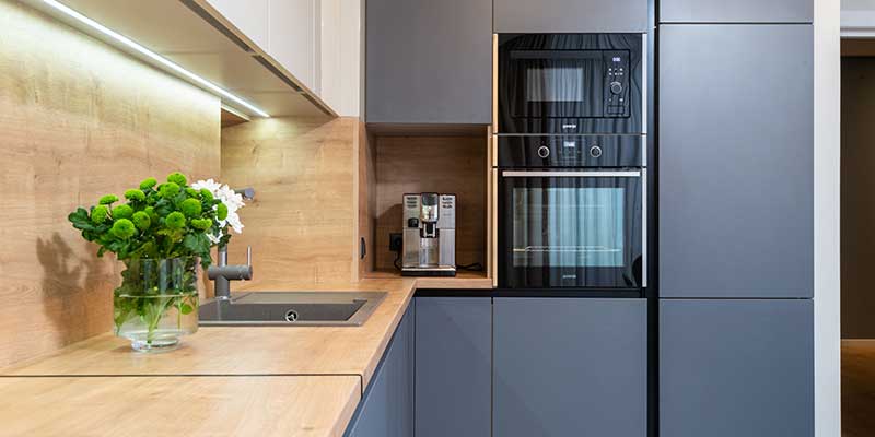 Tampilan Pengoperasian Oven Dapur