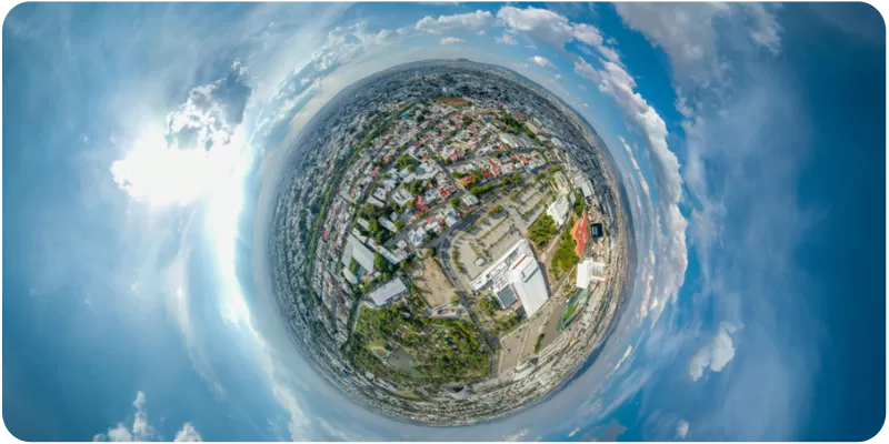 Monitor Pandangan Sekeliling 360°